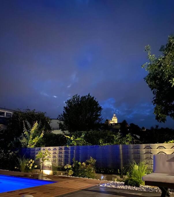 Villa Mit Pool Siegburg Esterno foto