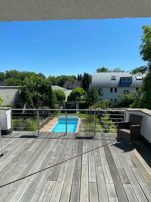 Villa Mit Pool Siegburg Esterno foto